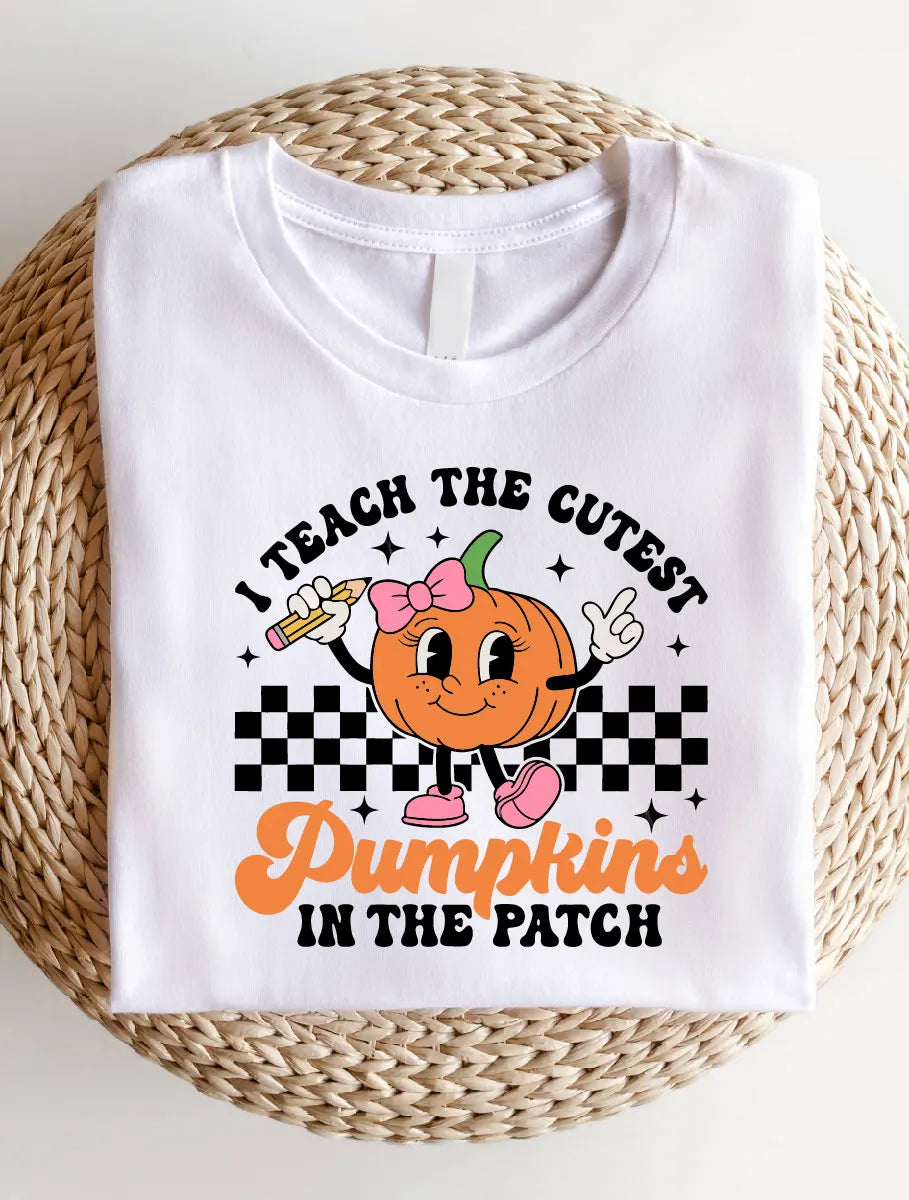 Teacher Pumpkin Fall T-Shirt